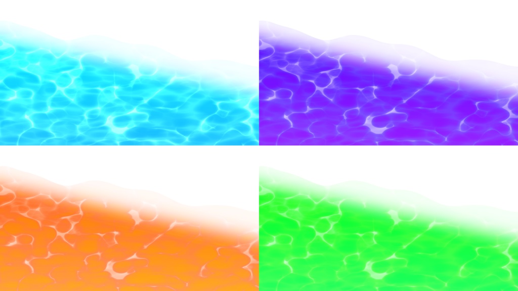 さわやかな波トランジション【CA-TRM-02】