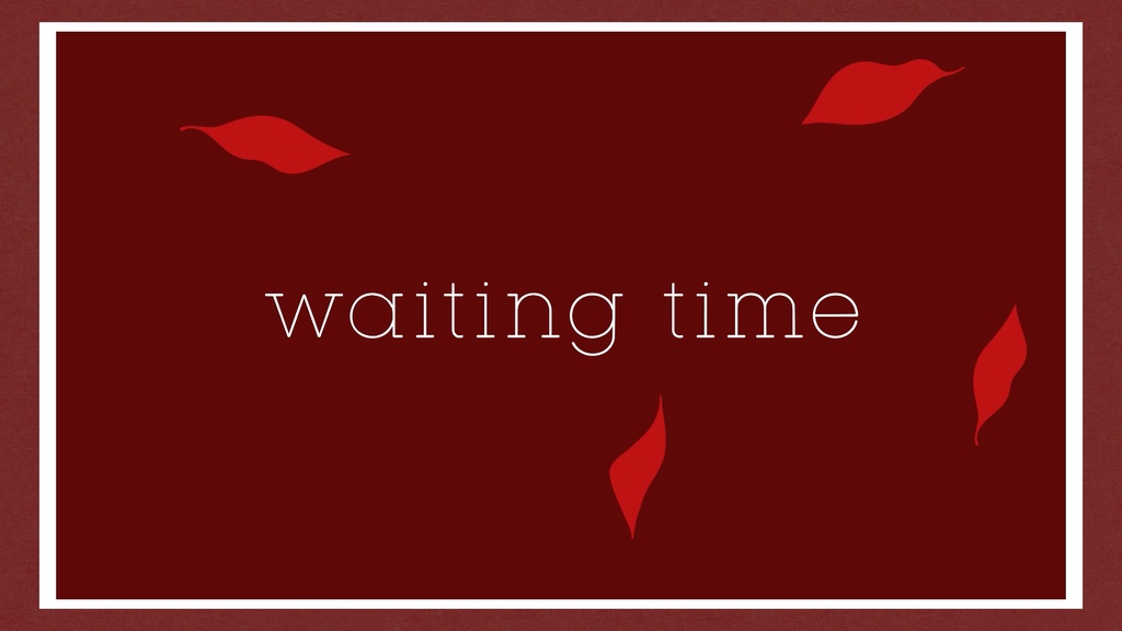 シンプルシックな待機画面【CA-WTM-01】