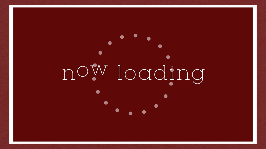 シンプルシックな待機画面【CA-WTM-01】