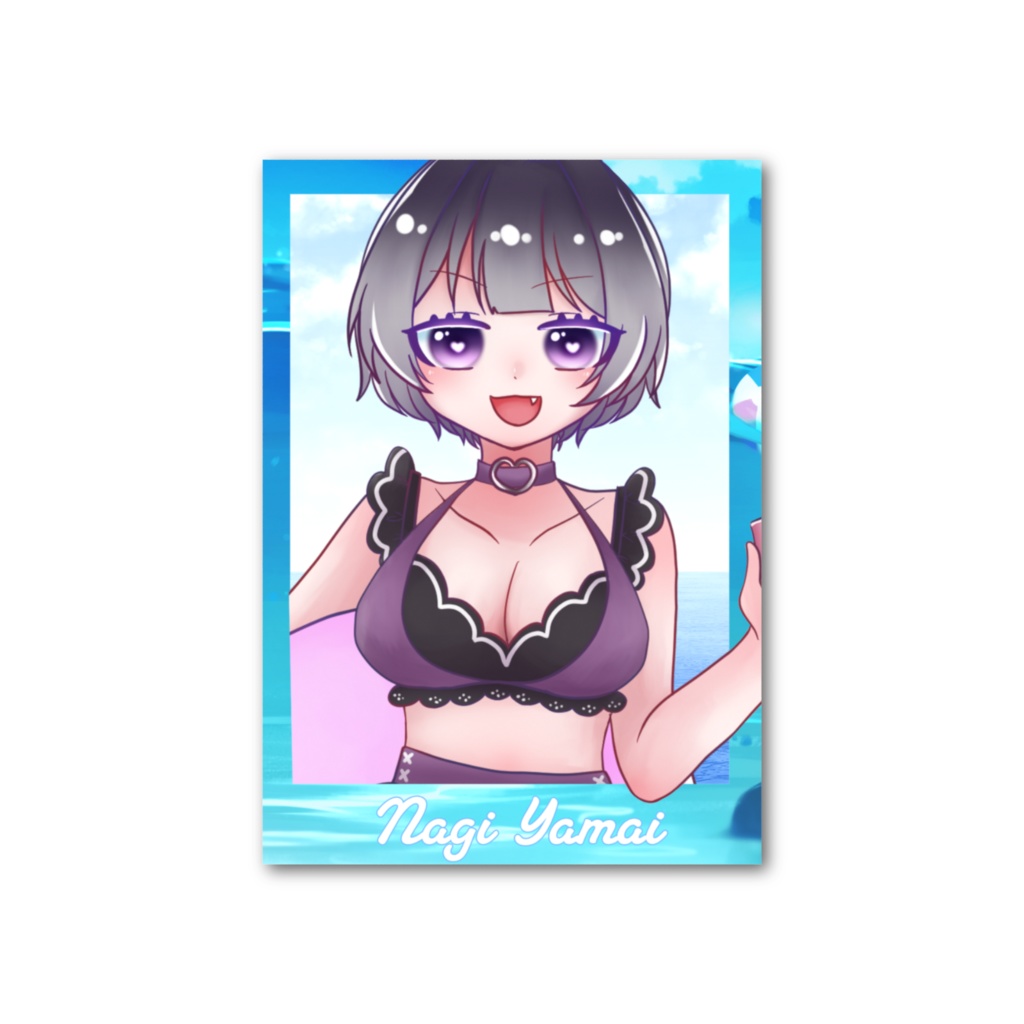 水着フォト風カード
