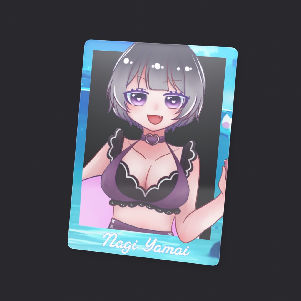 フォト風カード 海に連れてけver.