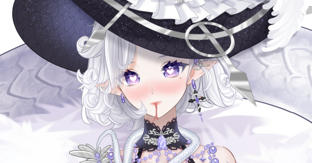 Serena Live 2D Model Sell ✨🤍🐍