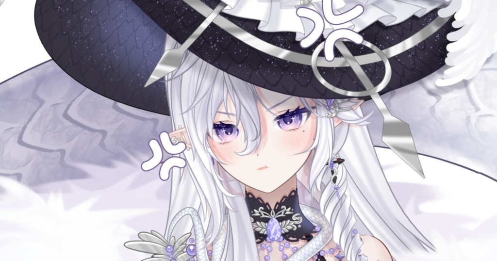 Serena Live 2D Model Sell ✨🤍🐍