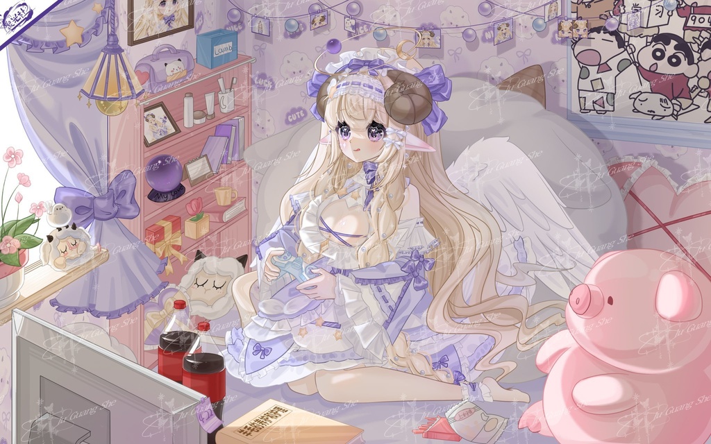 🐑 Sheep Live2D Premade Model ✨