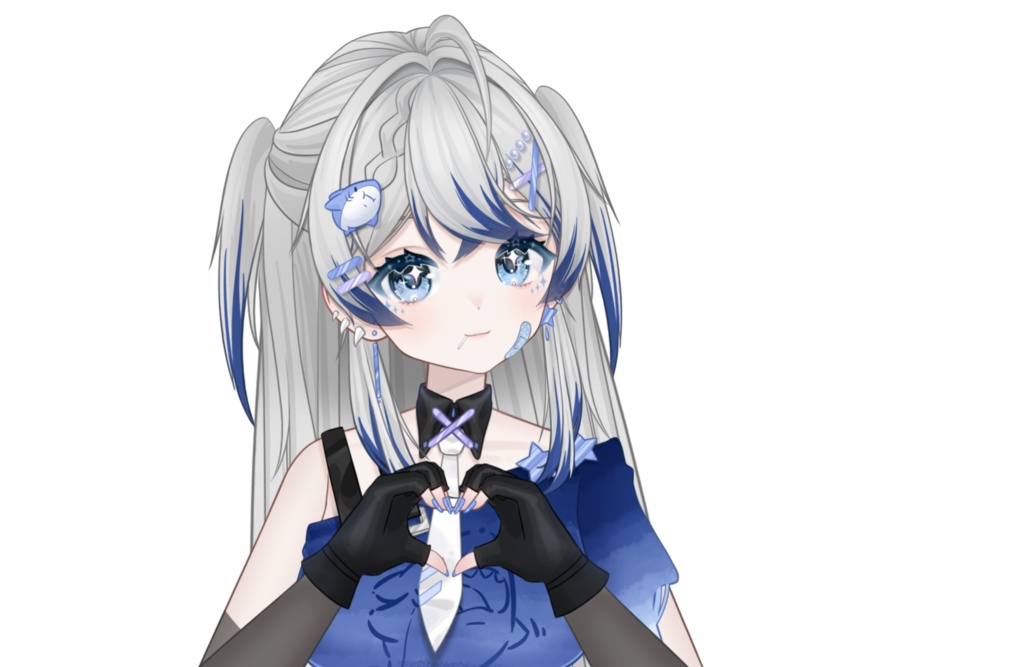 Shark Live 2D Model Sell ✨🌊🦈