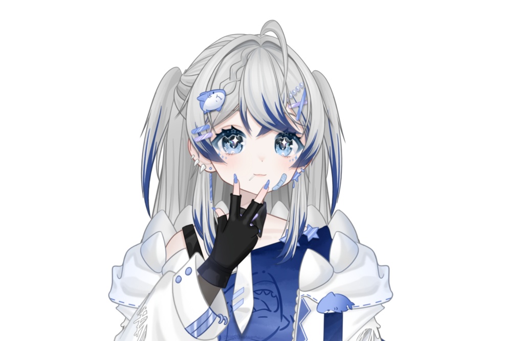 Shark Live 2D Model Sell ✨🌊🦈