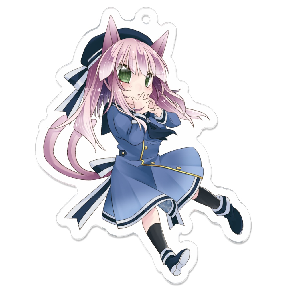 狗尾アクキー:マリンVer.