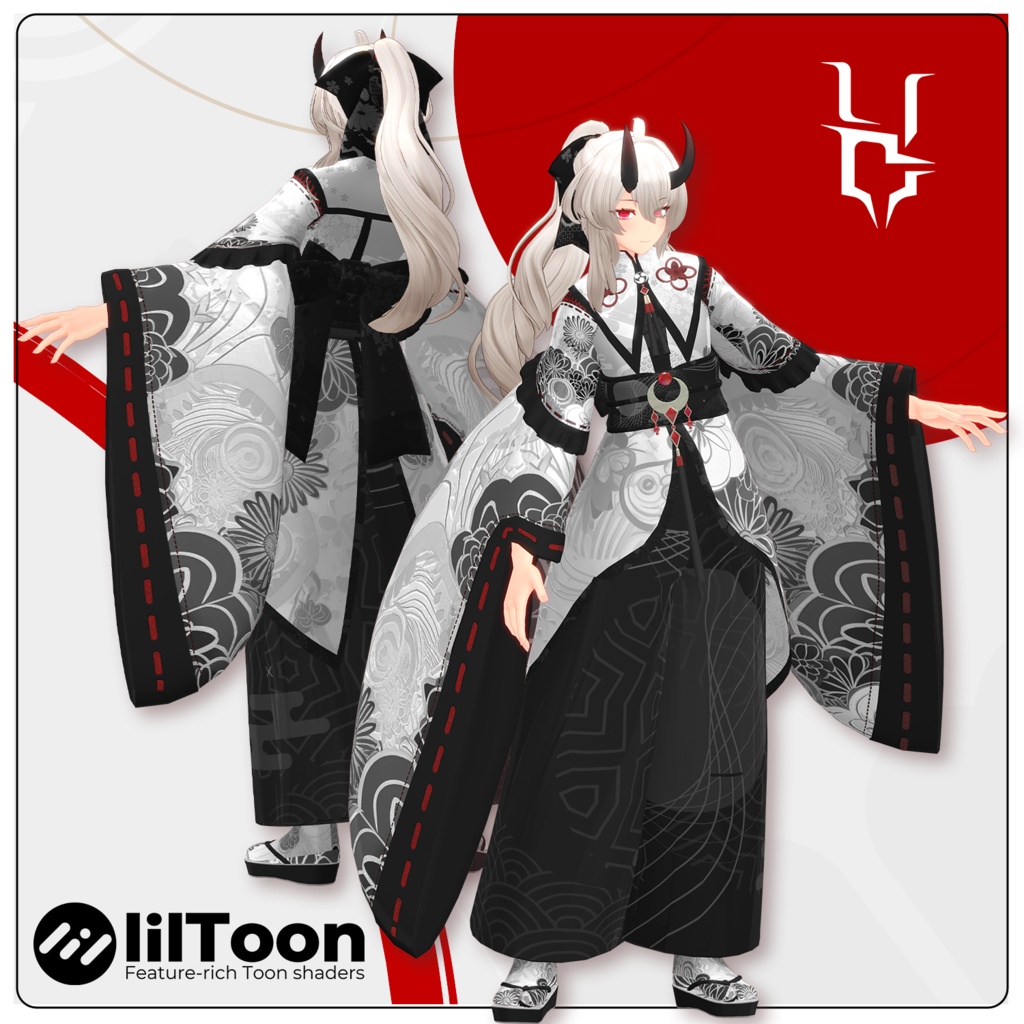 【3Dモデル】「凪羽 -Nagiha-」