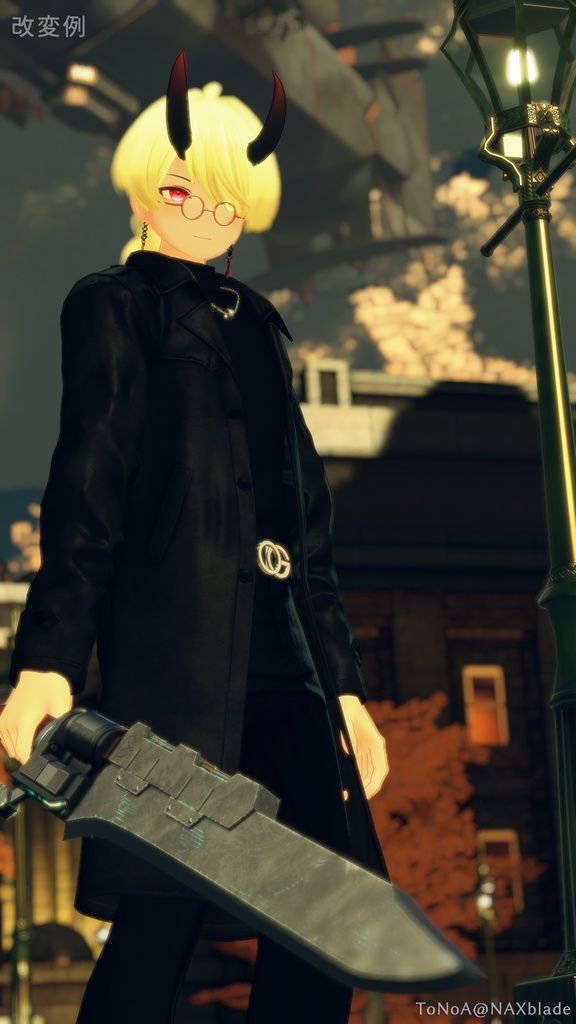 【3Dモデル】「凪羽 -Nagiha-」