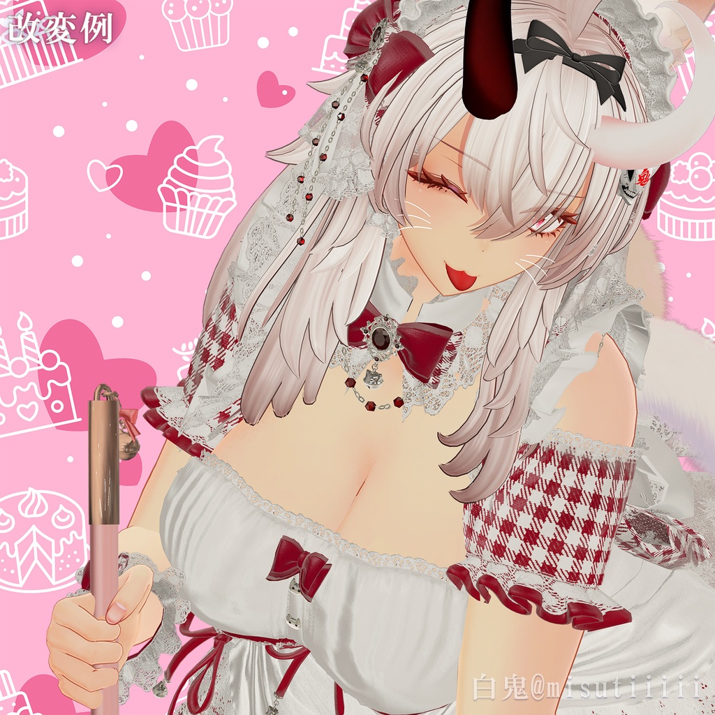 【3Dモデル】「凪羽 -Nagiha-」