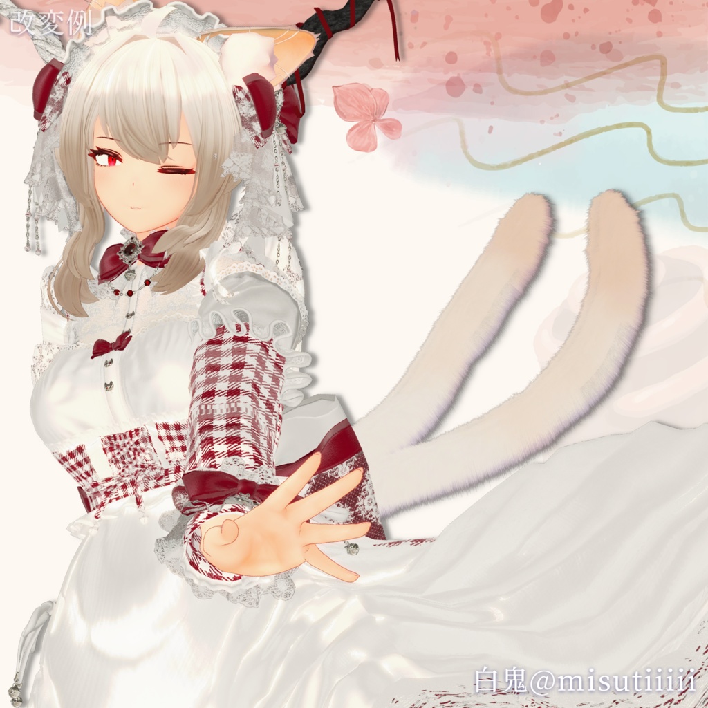 【3Dモデル】「凪羽 -Nagiha-」