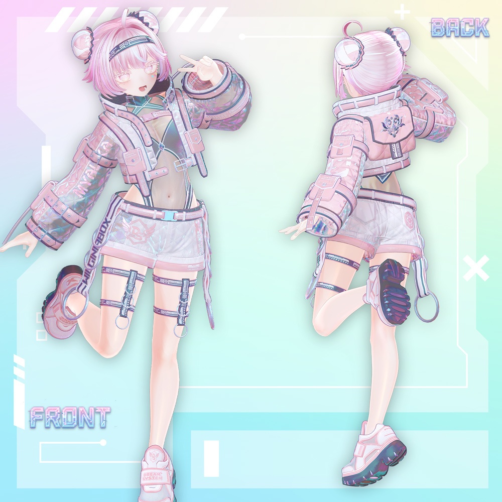 【3Dモデル】「ミャルカ -Myalka-」