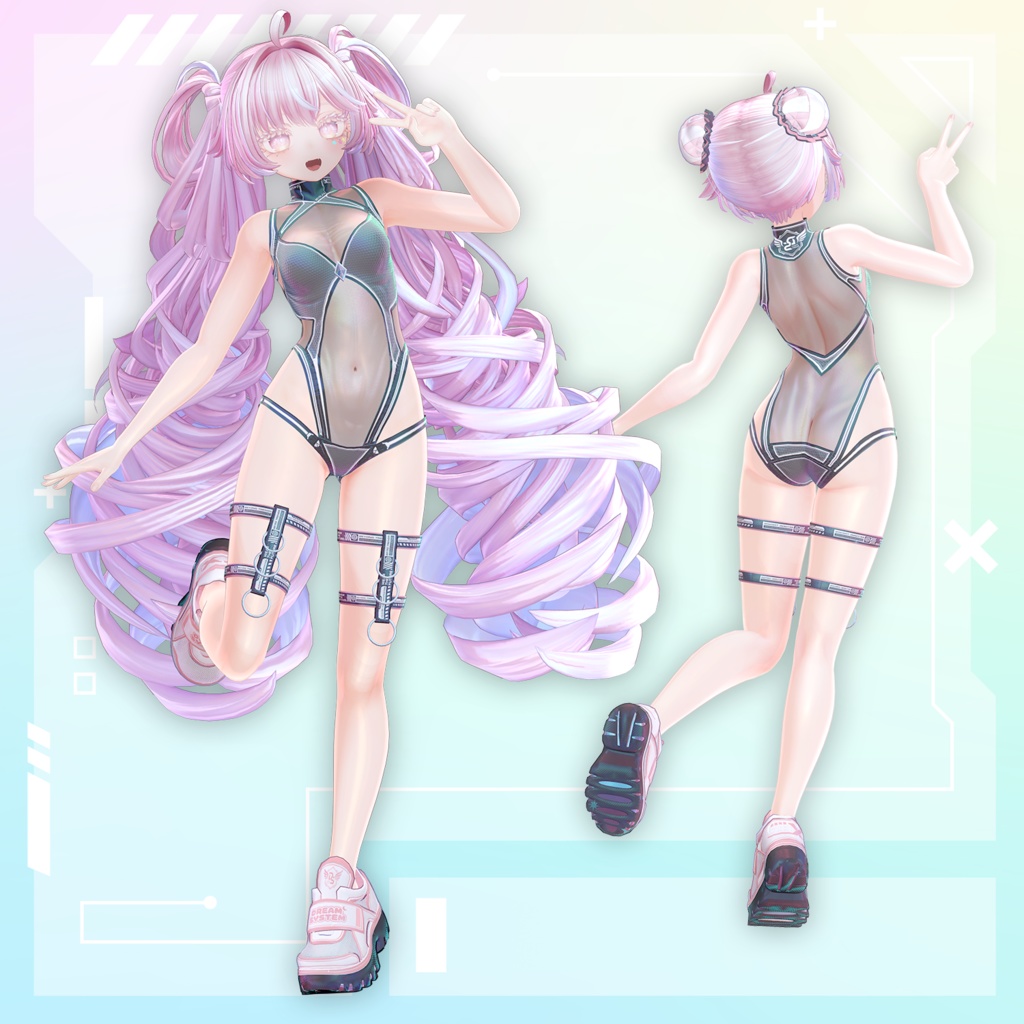 【3Dモデル】「ミャルカ -Myalka-」