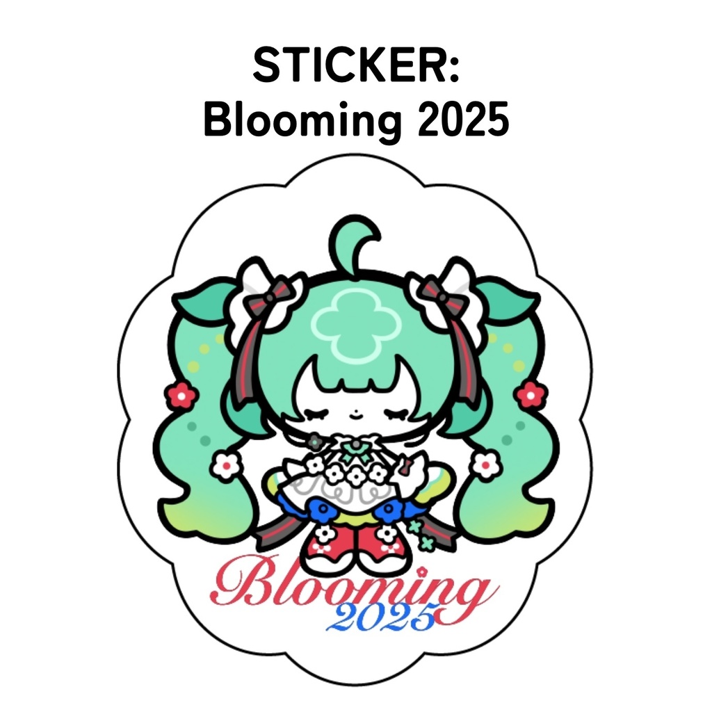 STICKER:Blooming2025