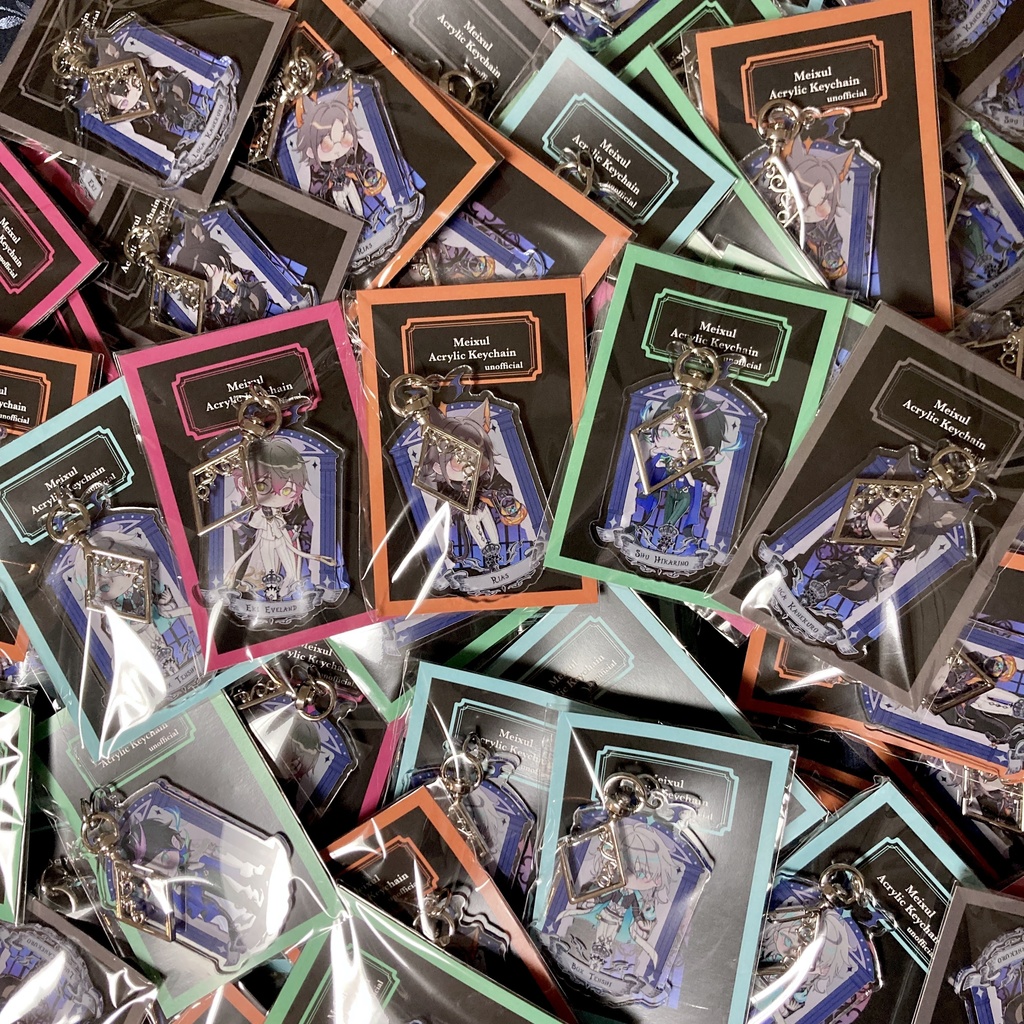 【非公式】Meixul Halloween アクリルキーホルダー