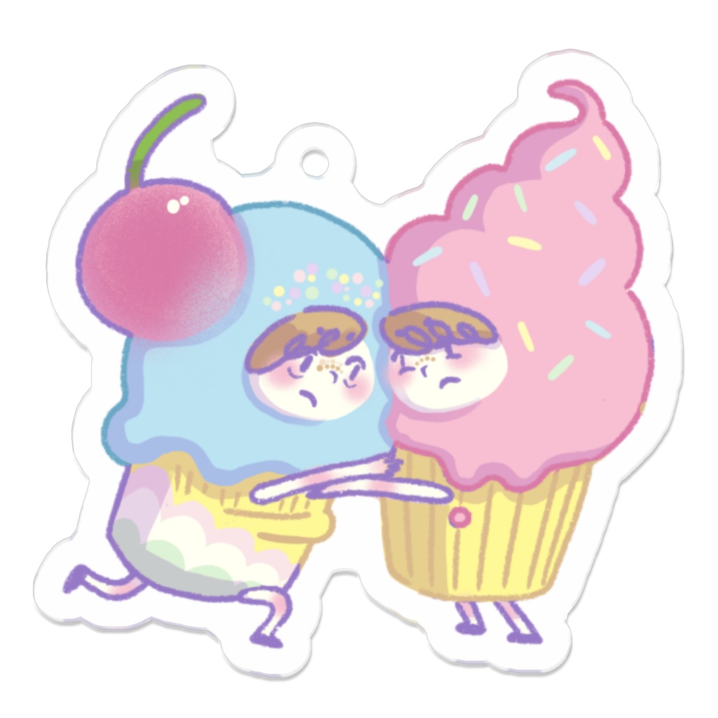 [カップケーキ / CupCakeBoys] アクリルキーホルダー / Acrylic keychain ver.3