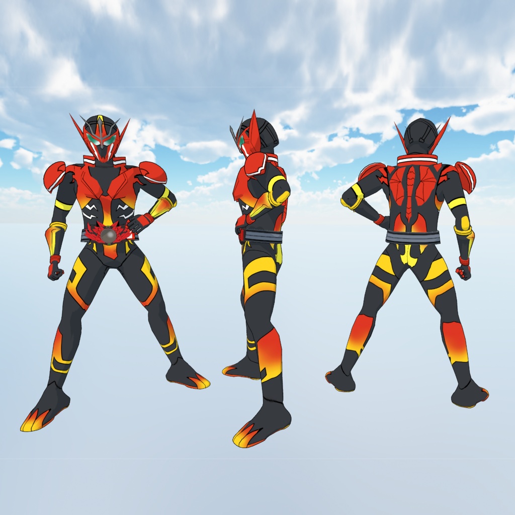 【VRMモデル】バーチャルウォーリア プロメテウス