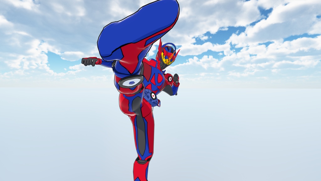 【VRMモデル】バーチャルウォーリア リズム