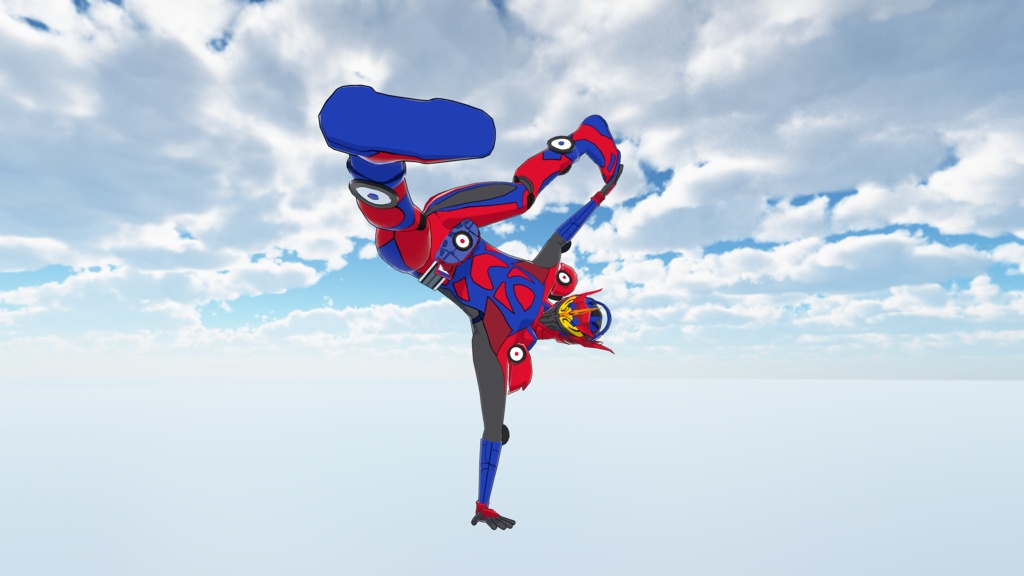 【VRMモデル】バーチャルウォーリア リズム