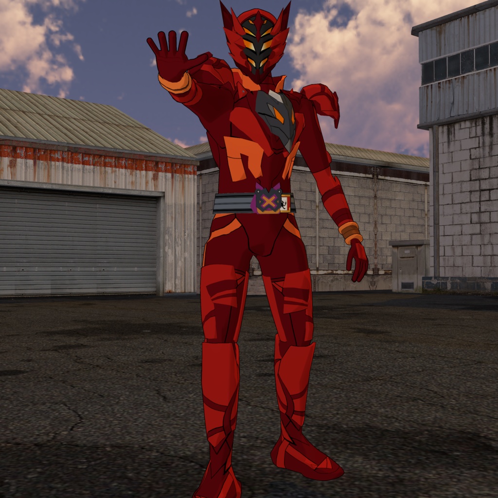 【VRMモデル】ダークコンドル