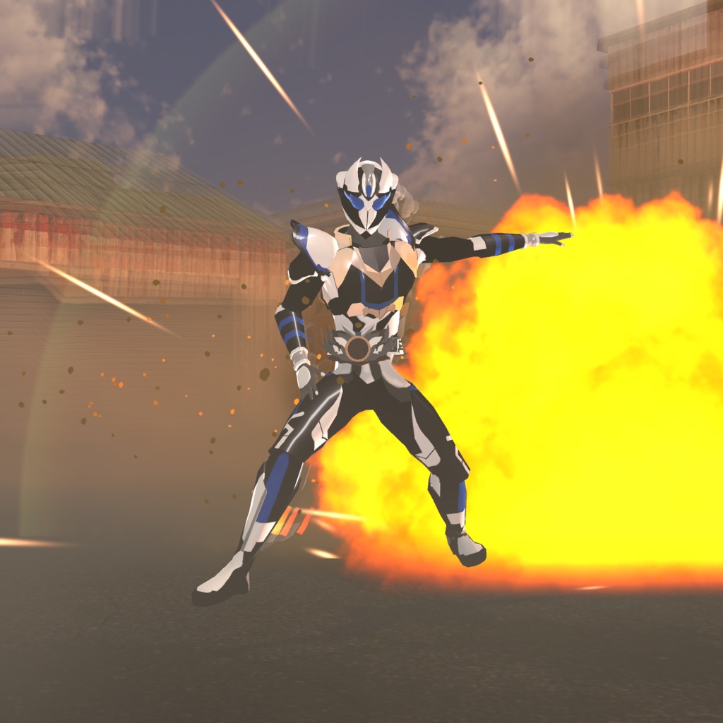 【VRMモデル】ブラックボックス