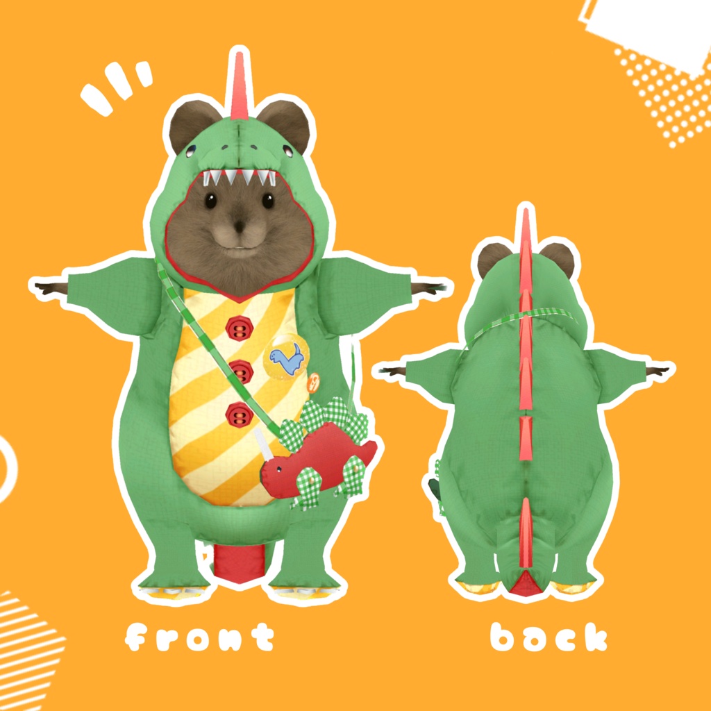 クアッカワラビーちゃん専用『カイジュウキグルミ』