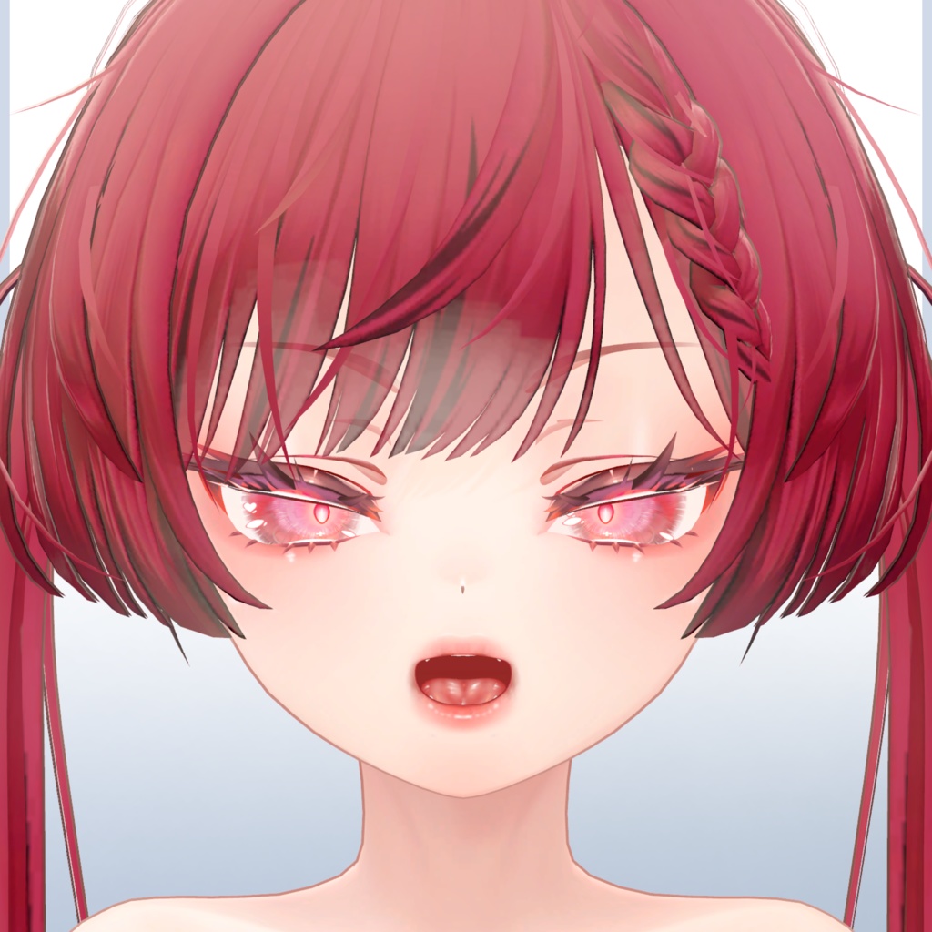 【マヌカちゃん】メイクアップ&カラコンテクスチャ