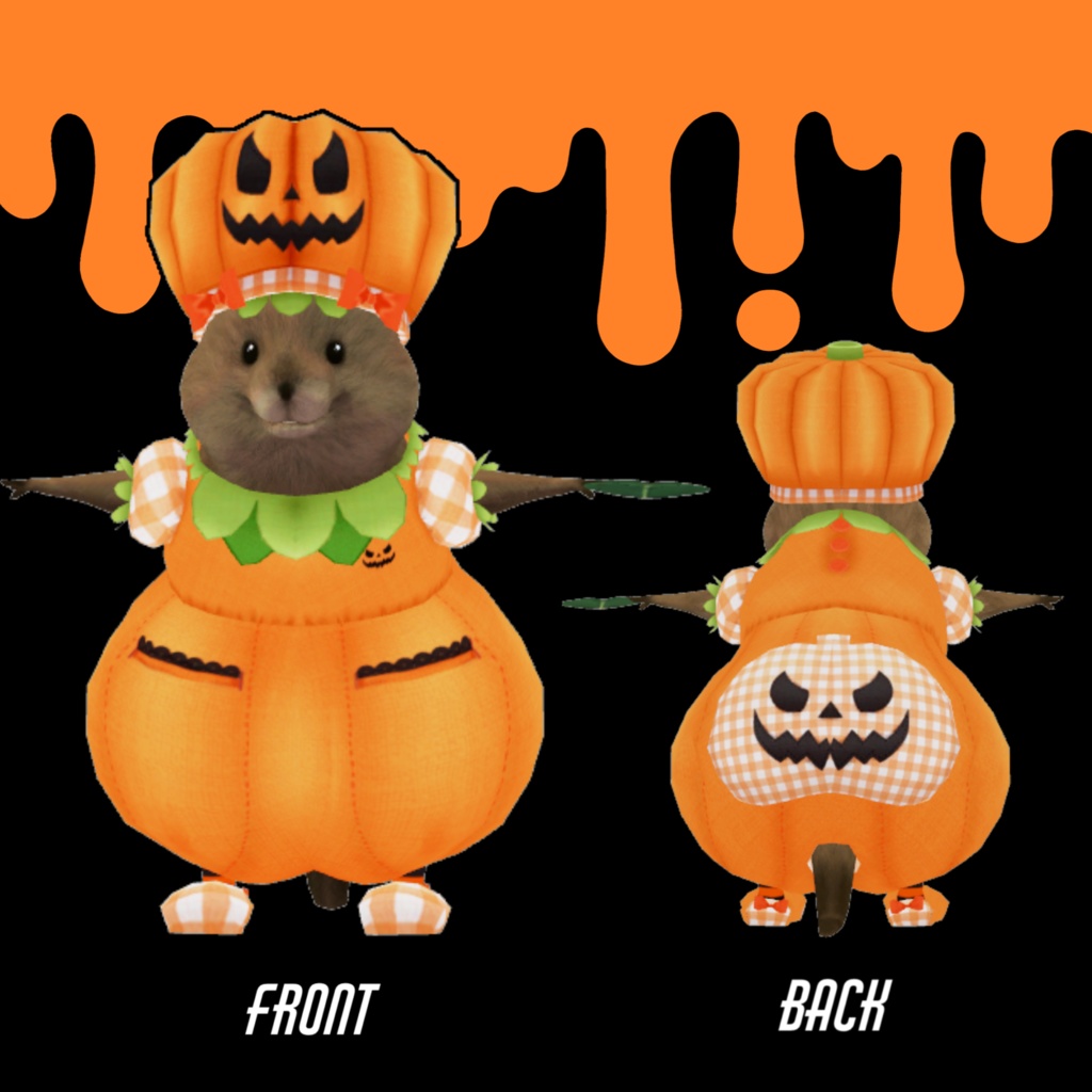クアッカワラビーちゃん専用『ハロウィンパンプキン』