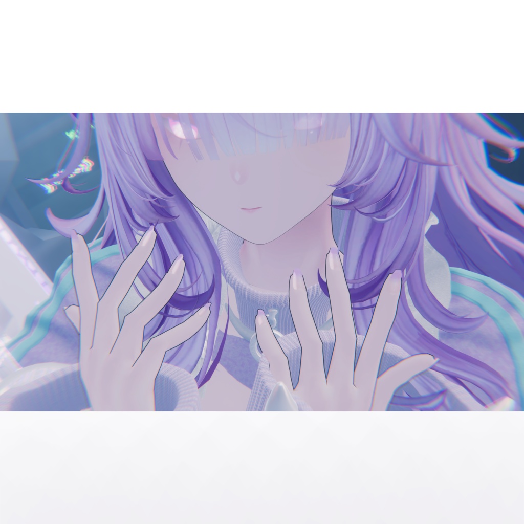 無料/FREE【brochiManac共通素体】NailOffTexture &PastelColorsFrenchNail