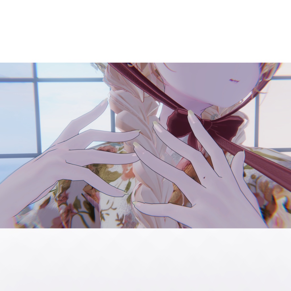 無料/FREE【brochiManac共通素体】NailOffTexture &PastelColorsFrenchNail