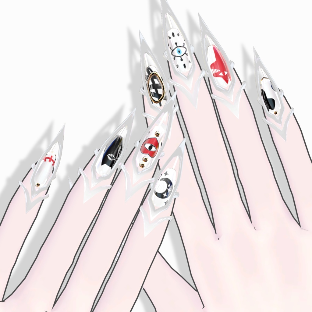 MonsterNails&DarkRings【brochiManac・Pochi】