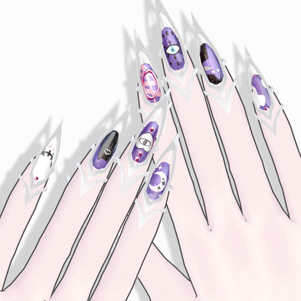 MonsterNails&DarkRings【brochiManac・Pochi】