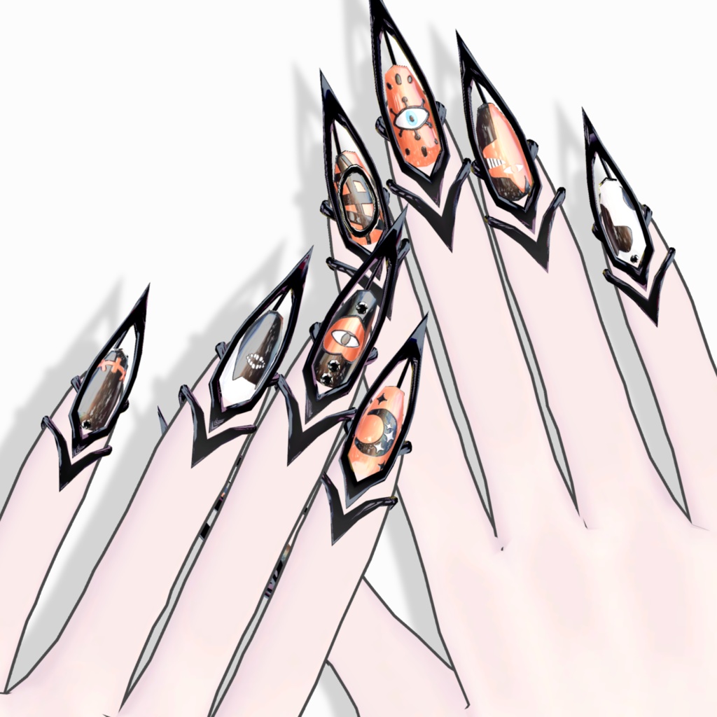 MonsterNails&DarkRings【brochiManac・Pochi】