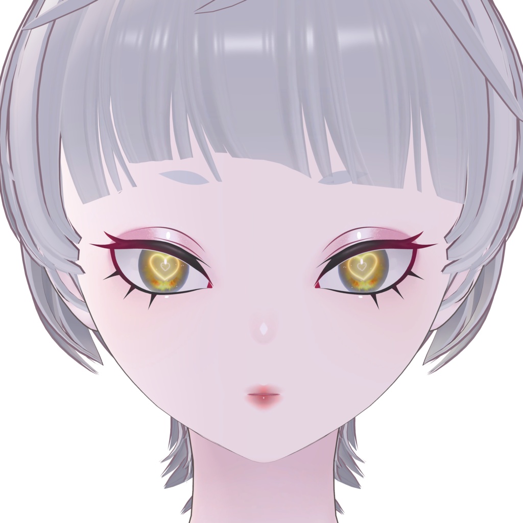 ハート目アイテクスチャ💞HeartEyesTexture【ユリウス・ザイン・ポチ・レオタリオタ】