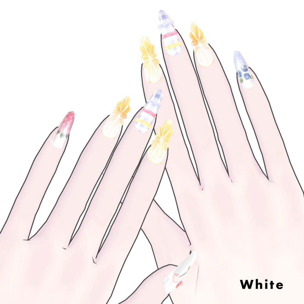 【ブロキマナク対応】FruitsNails