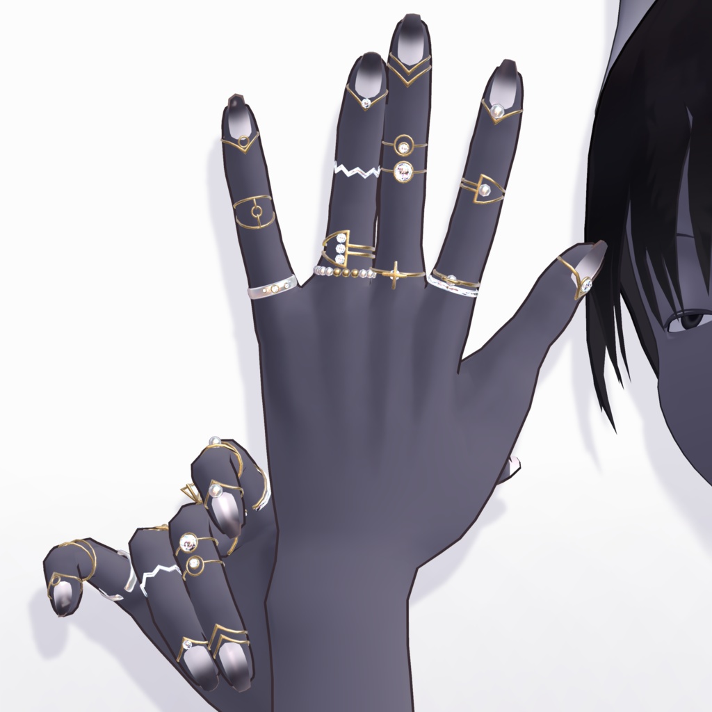 【brochiManac対応】ModernRings