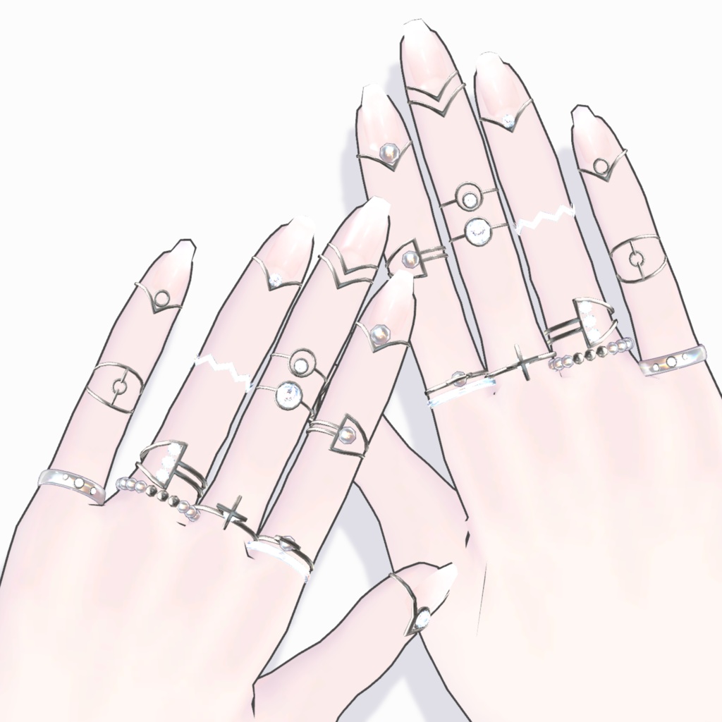 【brochiManac対応】ModernRings