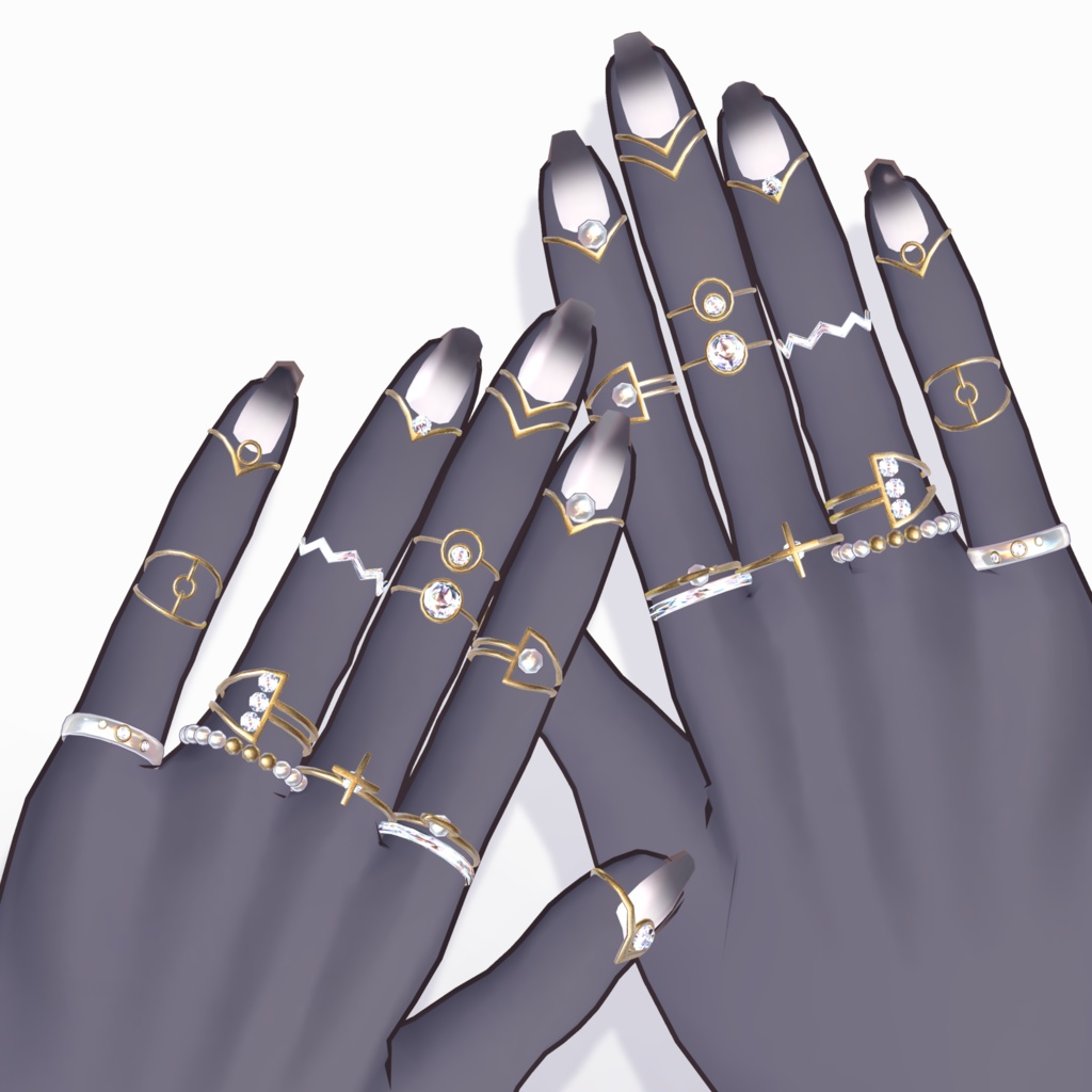 【brochiManac対応】ModernRings