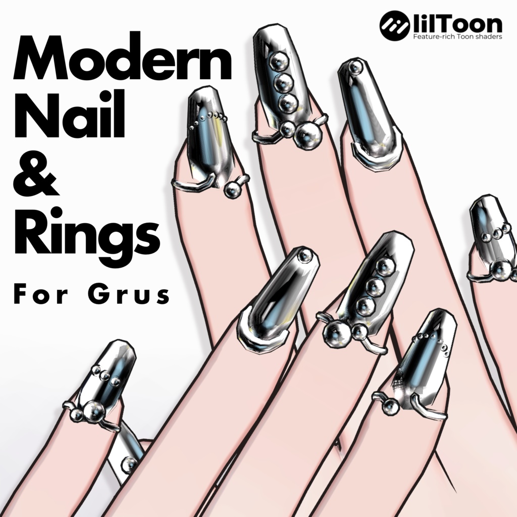 【Grus】モダンネイル&リング