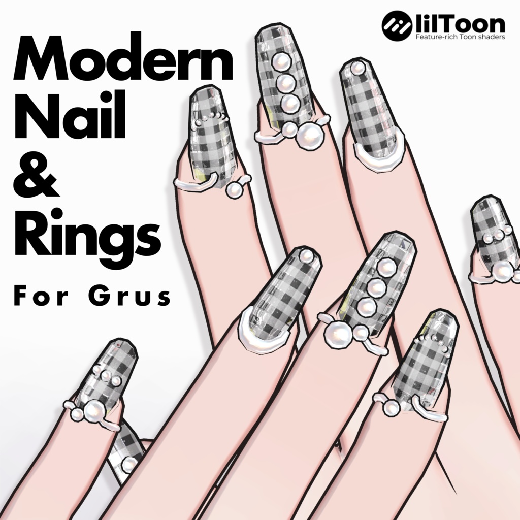 【Grus】モダンネイル&リング