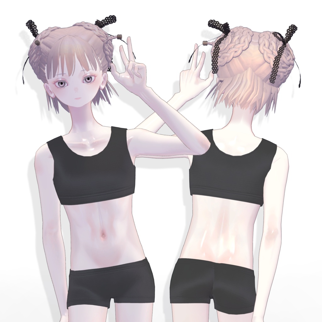 ツヤ肌マテリアル【Pochi・ブロキマナク】Glossy Skin Material