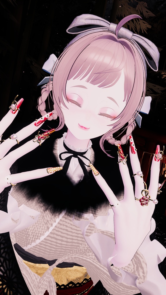 【brochiManac・Pochi】和風ネイル🎍J-style Nail&Ring