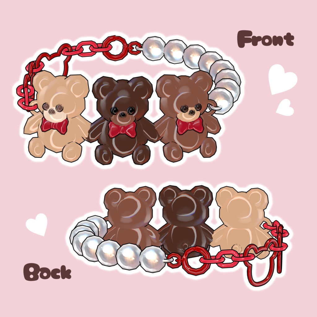 クマちゃんブレスレット🧸