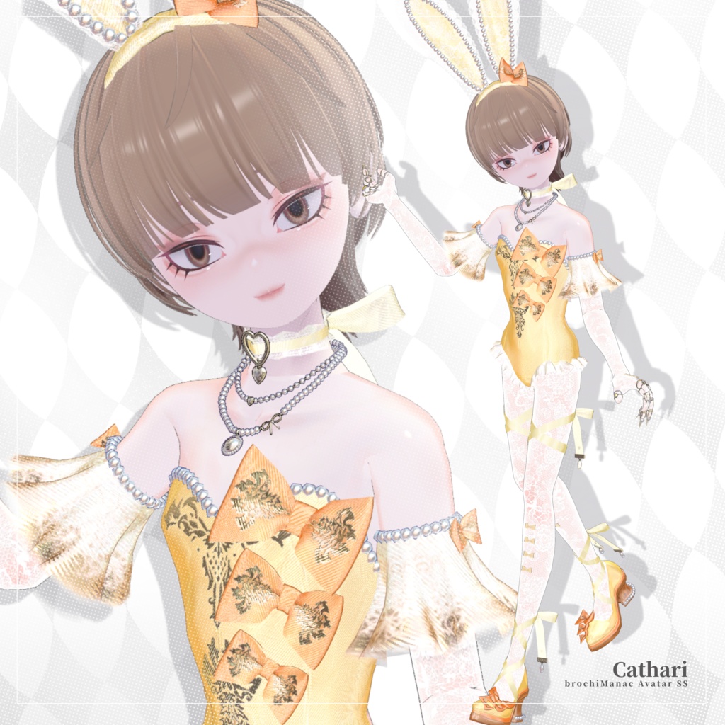 プリンセスバニードレス👯🎀【ブロキマナク・ポチ】