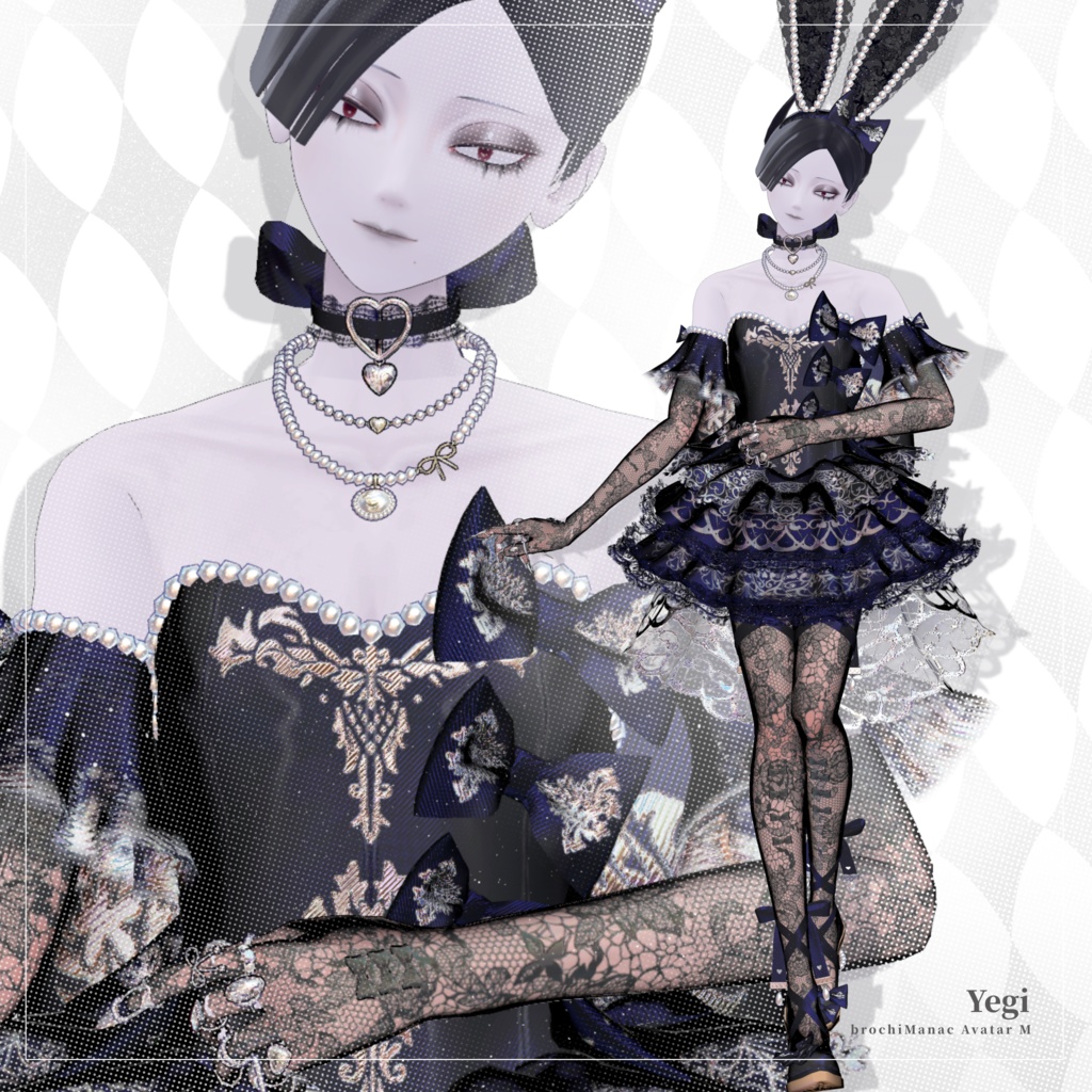 プリンセスバニードレス👯🎀【ブロキマナク・ポチ】