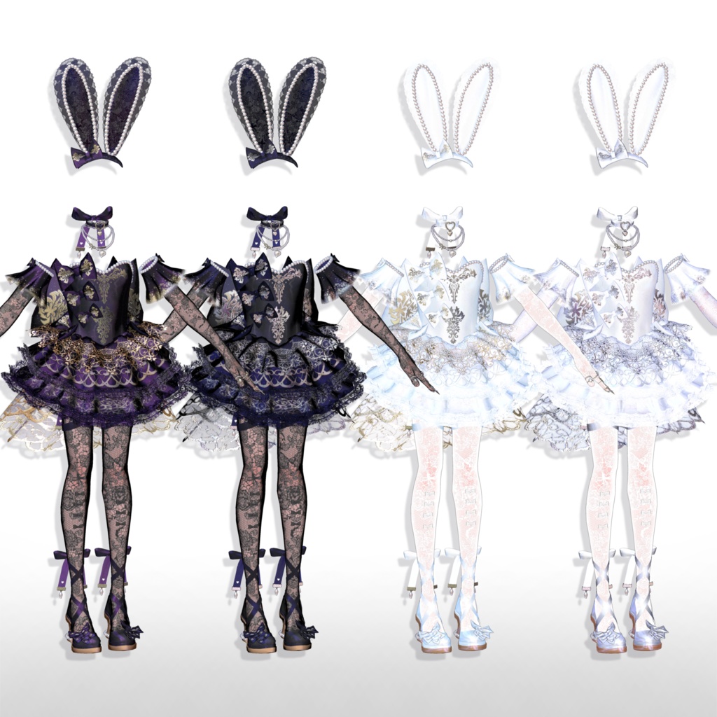 プリンセスバニードレス👯🎀【ブロキマナク・ポチ】