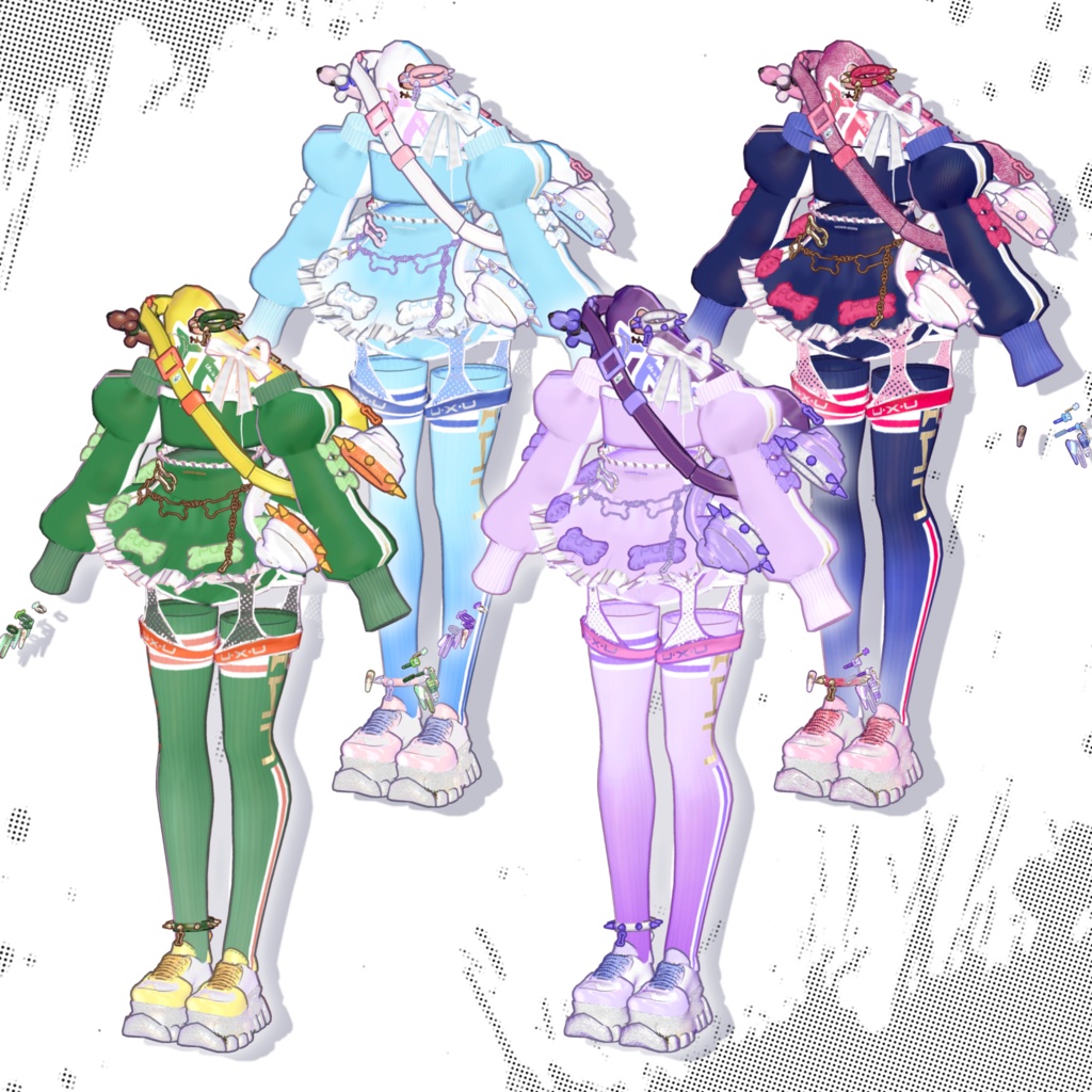 わんちゃんスポーティ「パピーカジュアル」🐕【レオタリオタ】