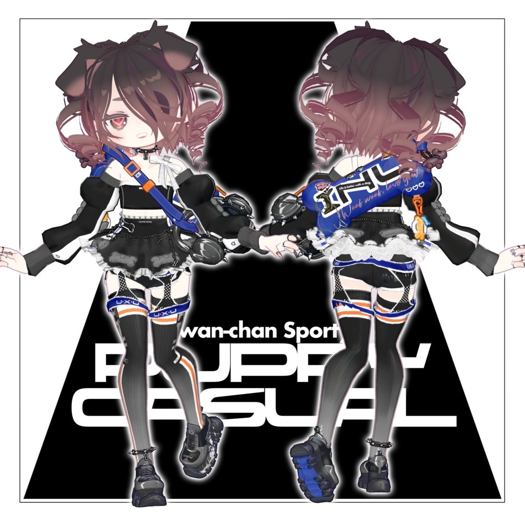 わんちゃんスポーティ「パピーカジュアル」🐕【レオタリオタ】