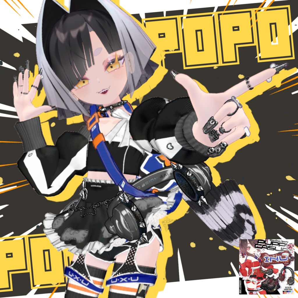 わんちゃんスポーティ「パピーカジュアル」🐕【レオタリオタ・フワリポポネッタ】