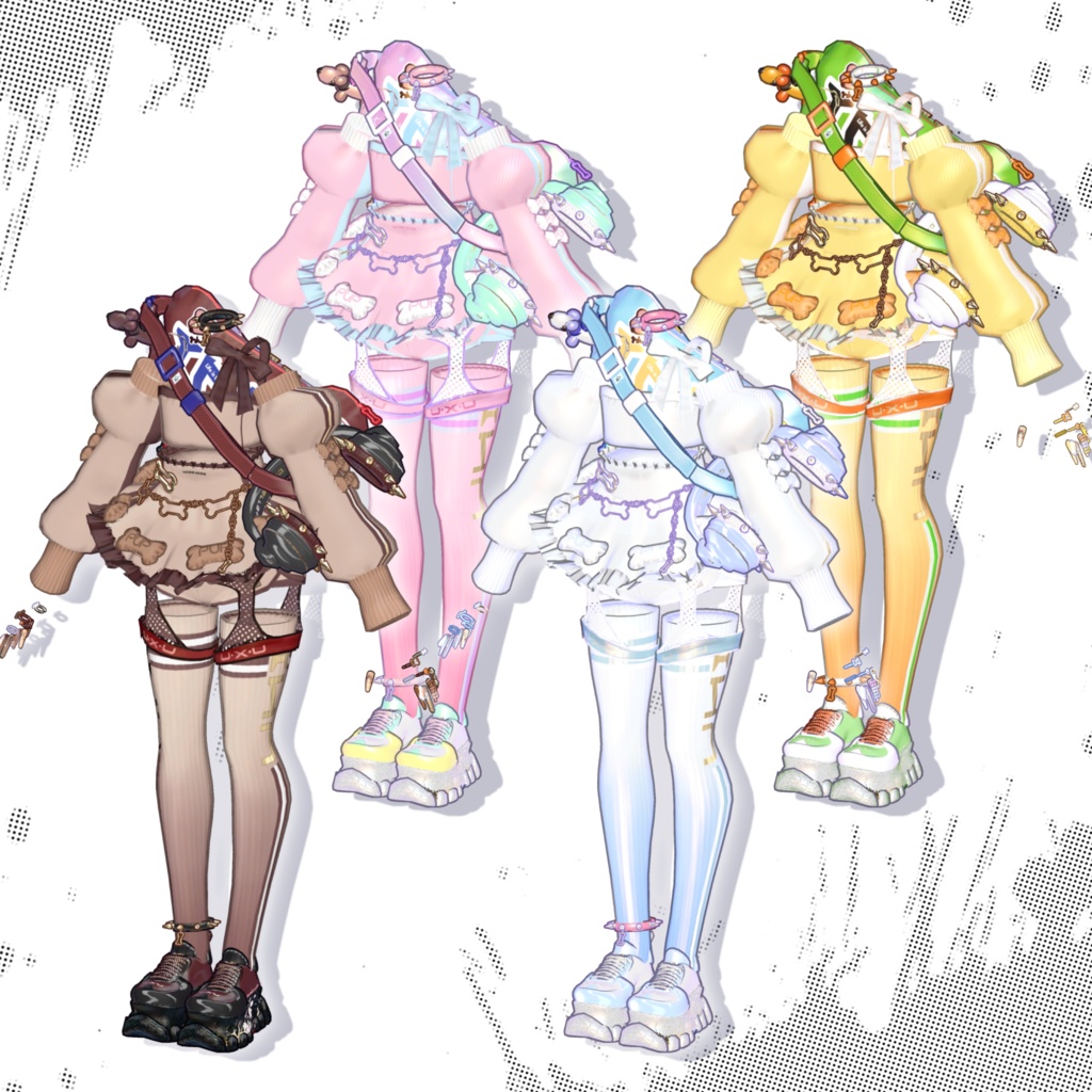 わんちゃんスポーティ「パピーカジュアル」🐕【レオタリオタ】